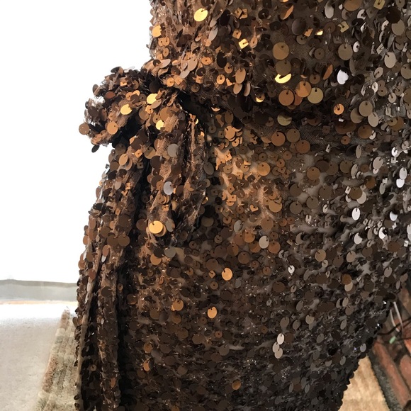 AIDAN MATTOX SEQUIN DRESS - Picture 5 of 6